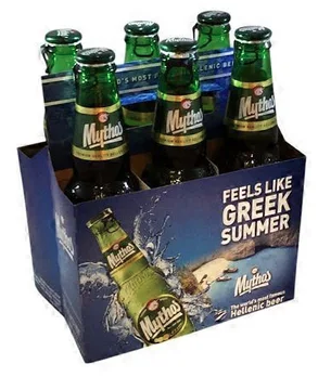 mythos greek beers (6 packs)