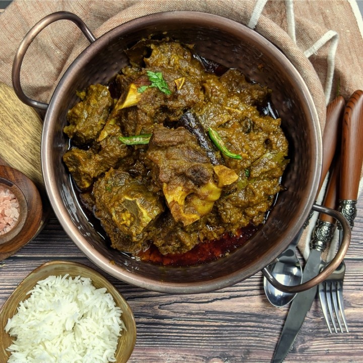 Gongura Goat Curry