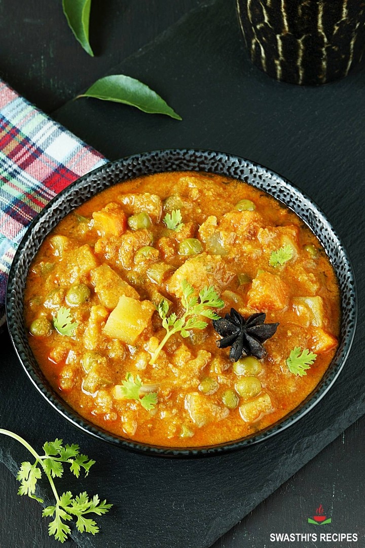 Mixed Vegetable Korma (South Style)