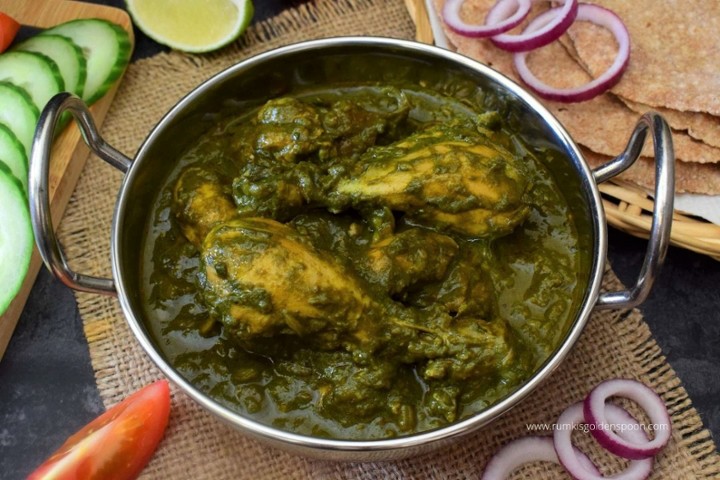 Saag Chicken Curry