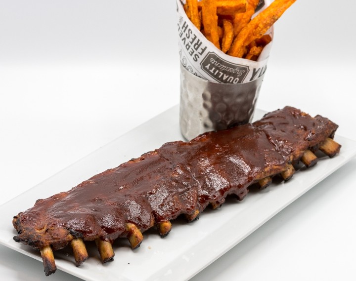 Hickory Smoked BBQ Ribs - Full Rack