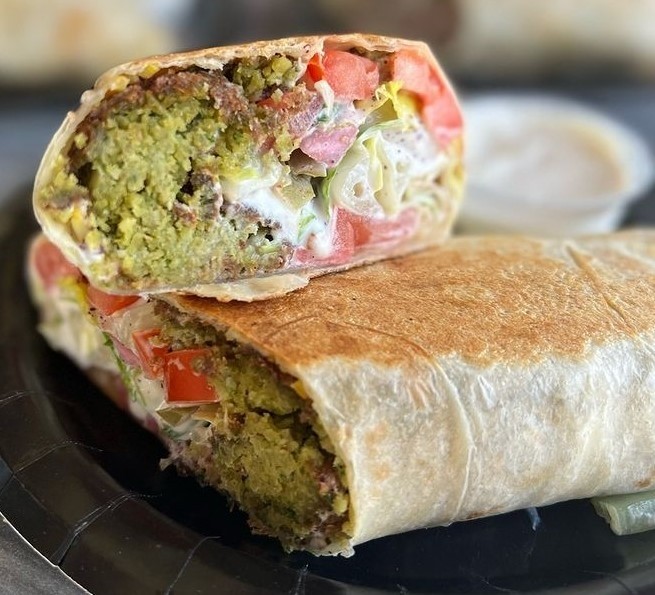 8. Falafel Wrap