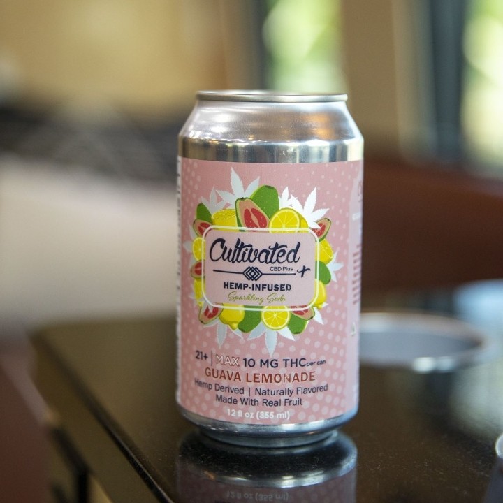 Cultivated Sparkling Guava Lemonade 10mg 4 Pack