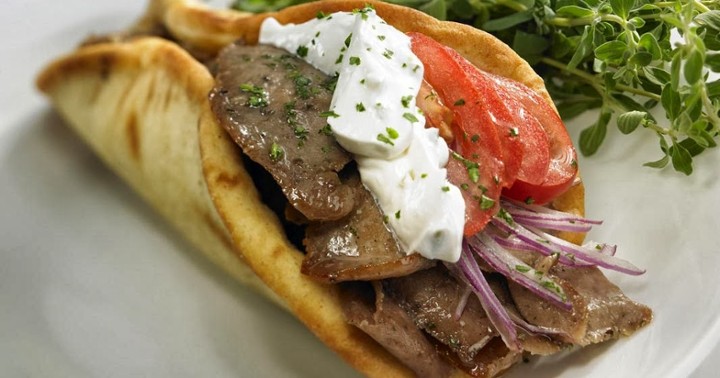 Gyro with Fries