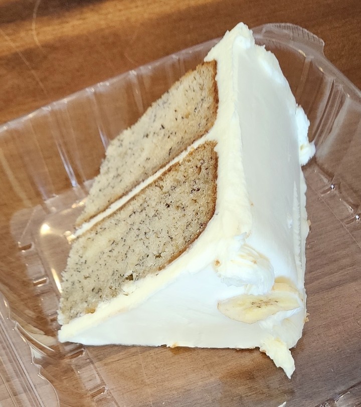 Slice of Banana Cake