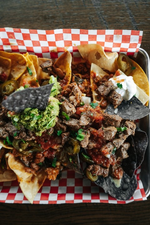 Steak loaded Nacho