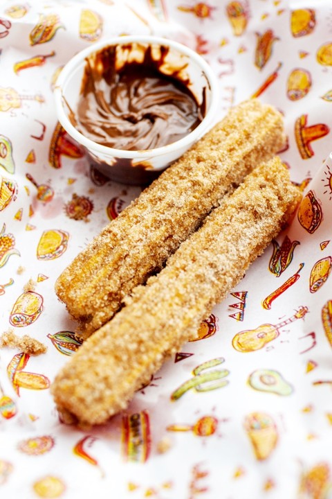 Churro with Caramel