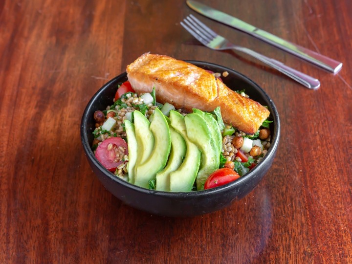 SALMON GRAIN BOWL