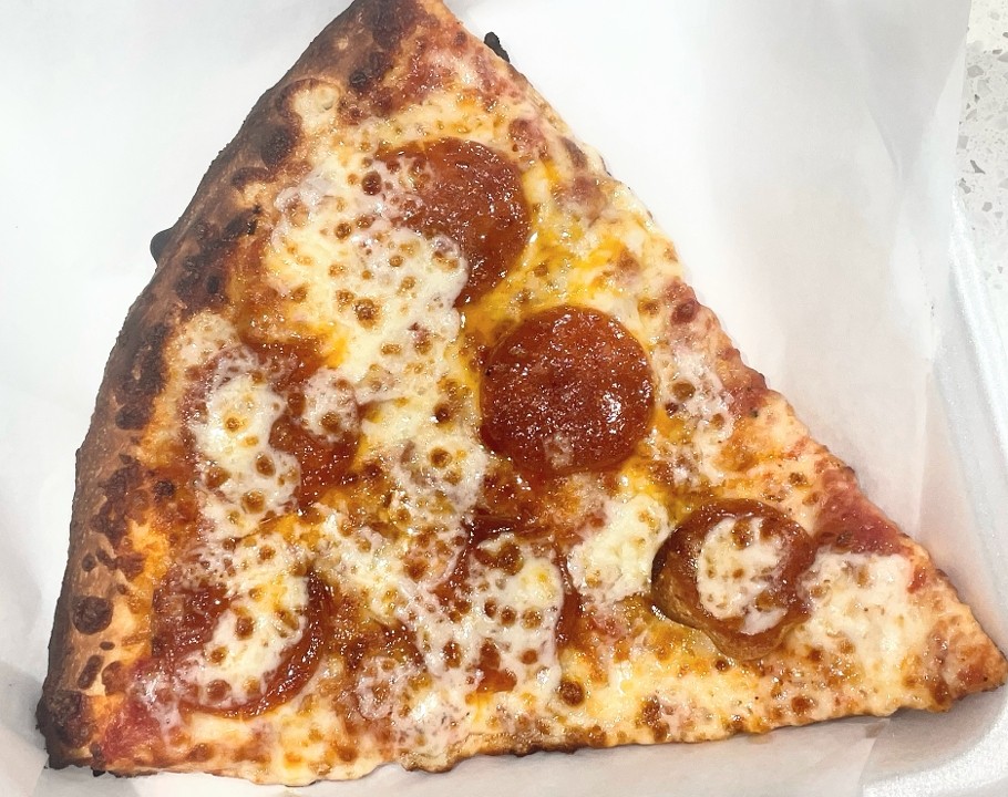 NY cheese slice w/pepperoni