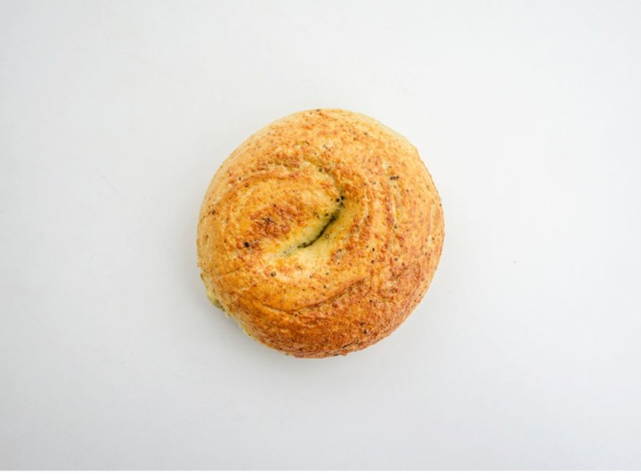 Spinach Parmesan Bagel