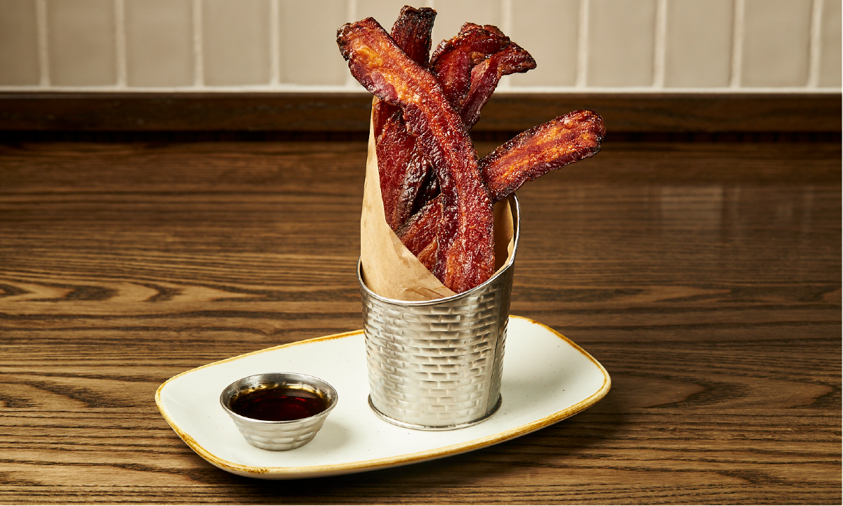 Bourbon Maple Candied Bacon