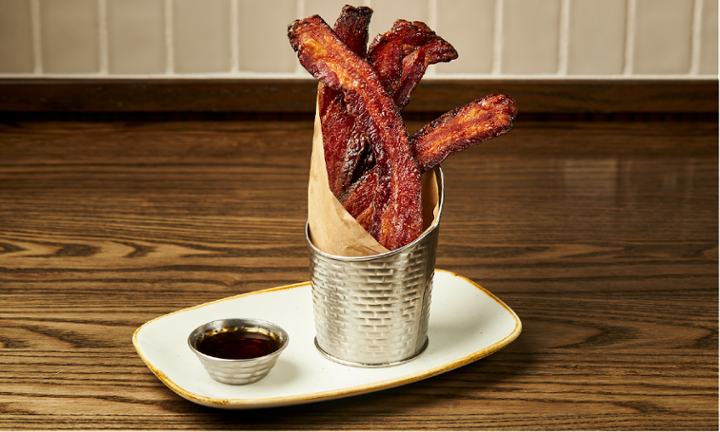 Bourbon Maple Candied Bacon