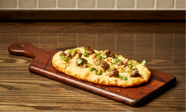 Wild Mushroom & Truffle Oil Flatbread