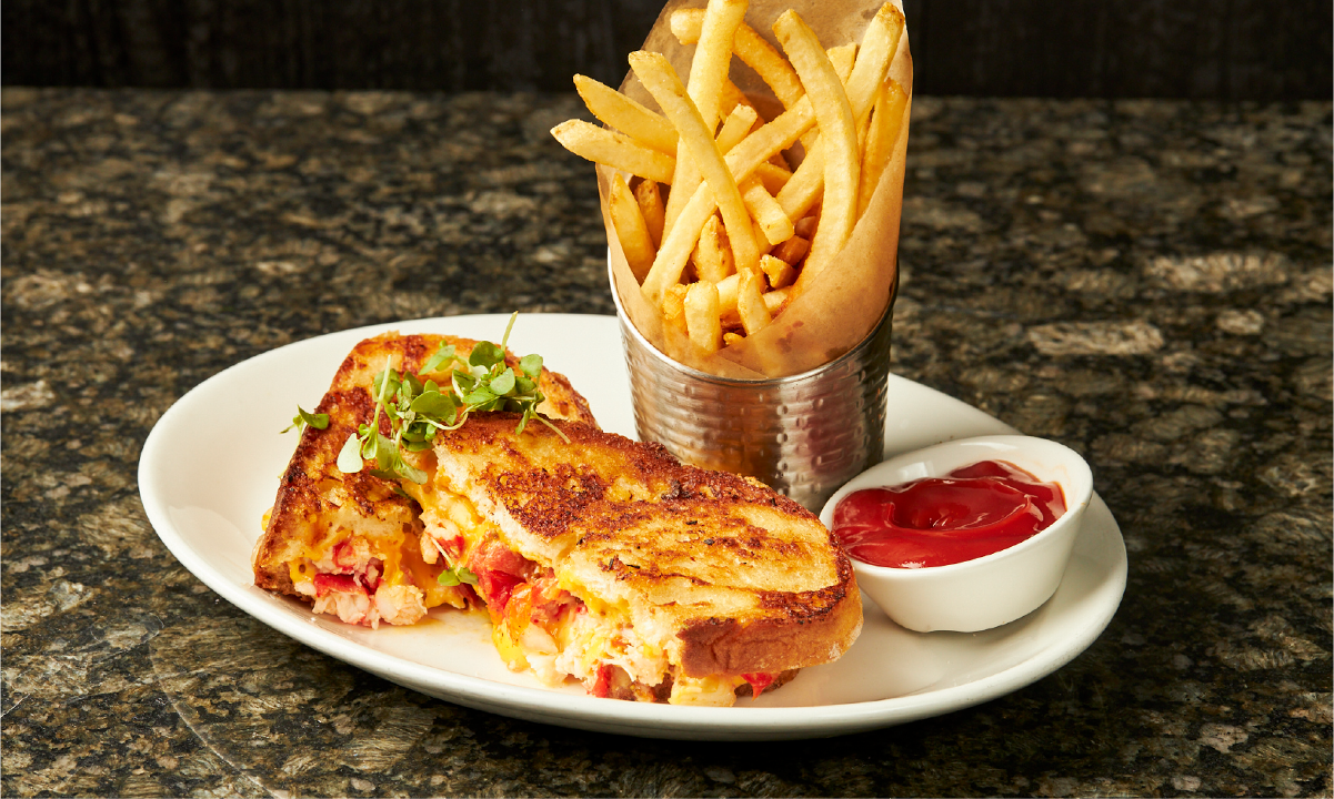 King Crab Grilled Cheese