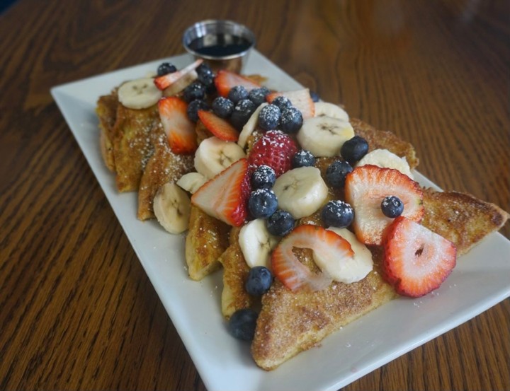 Berries and Bananas French Toast