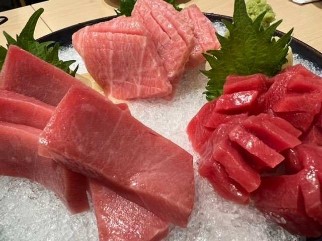 Tuna Triple Play Sashimi