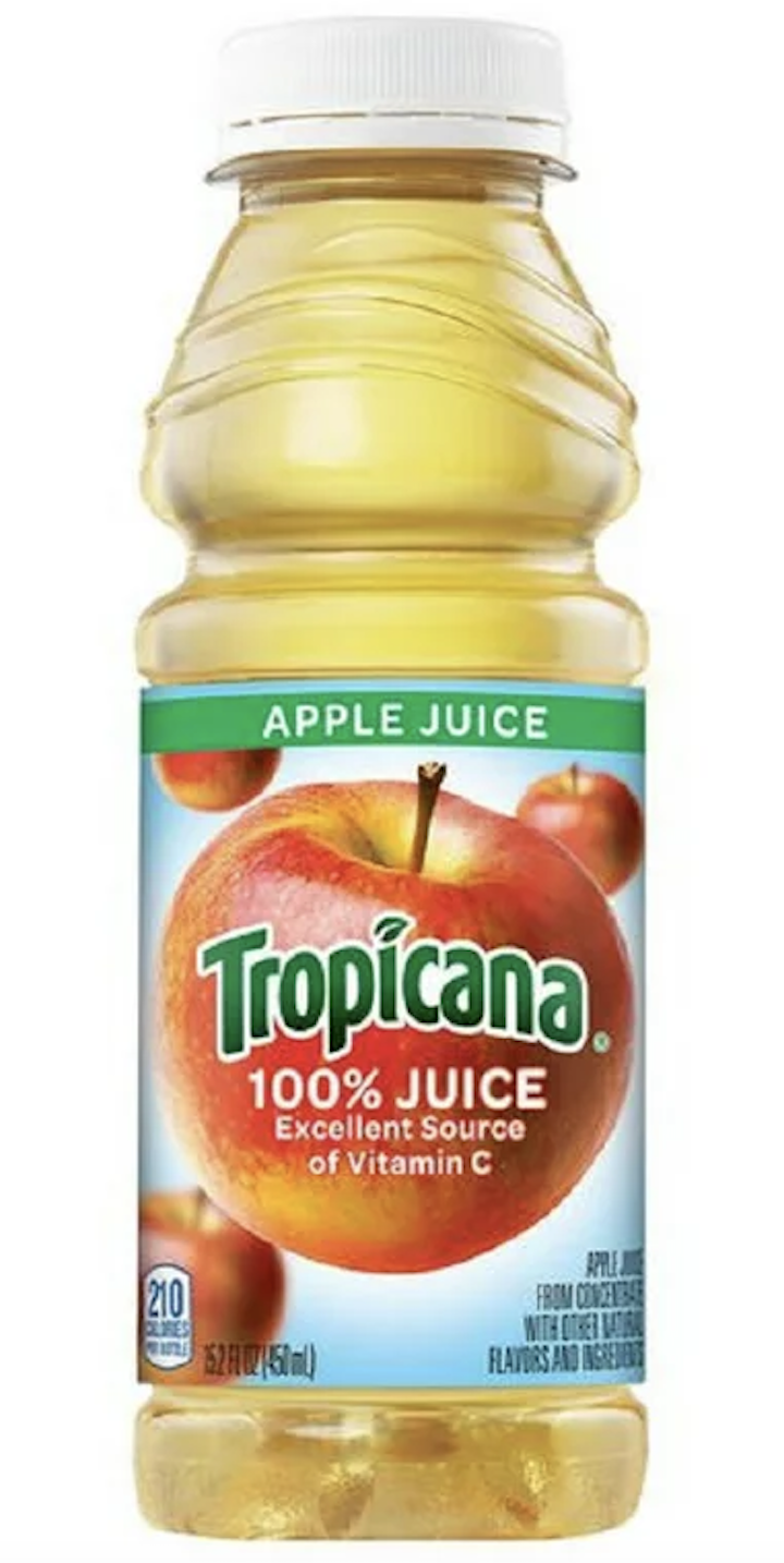 Tropicana apple juice