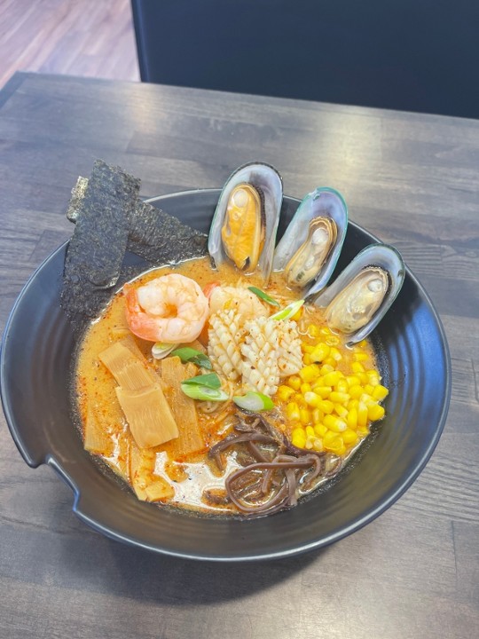 Spicy Seafood Ramen