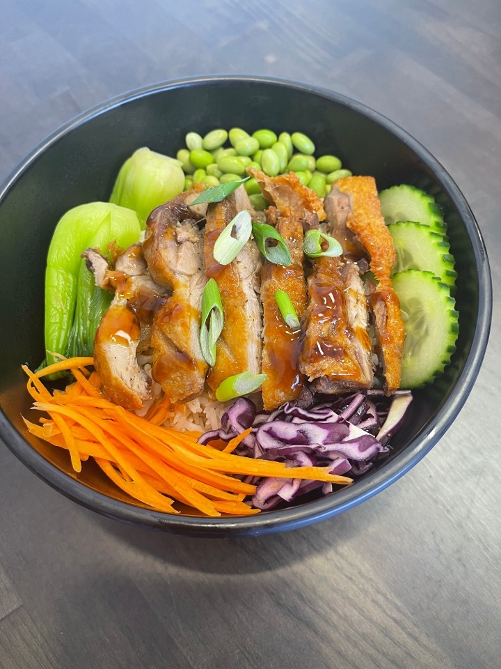 Crispy Duck Rice Bowl