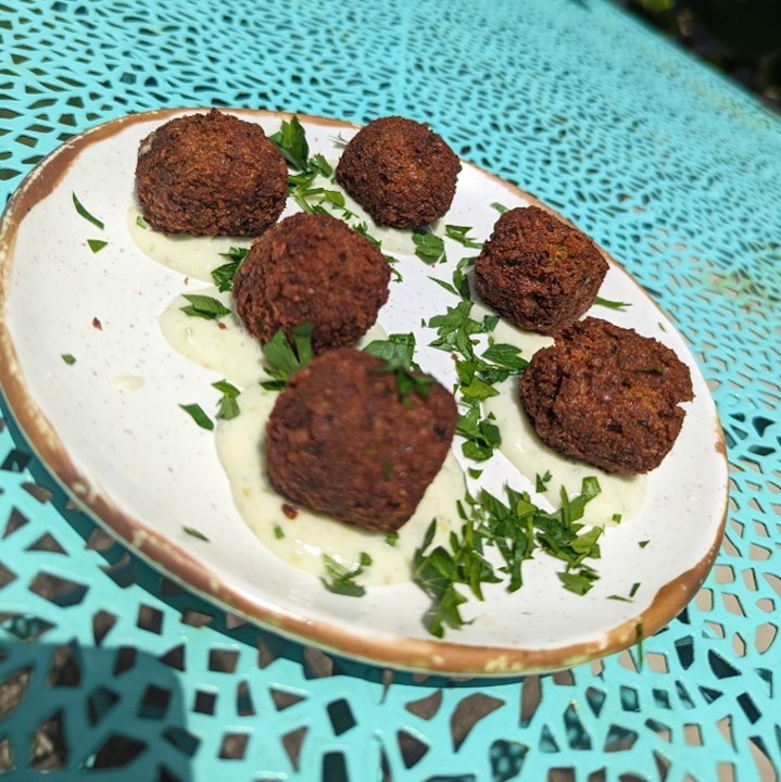 Falafel Balls & Tzatziki Sauce