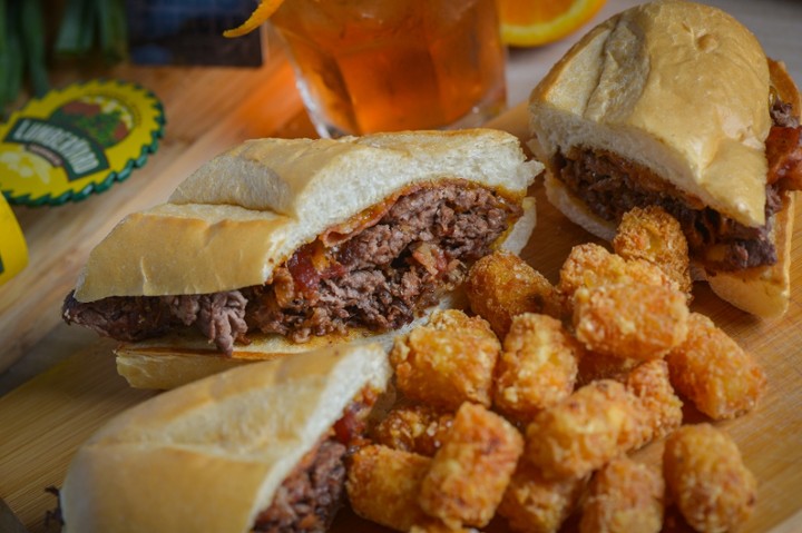 Steak and Bacon Cheddar Melt