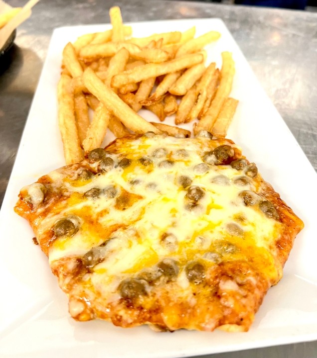 K-Pizza with Fries