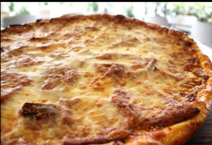 Large Eggplant Parm  (pizza)