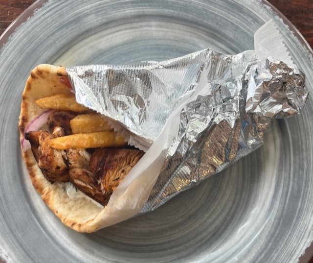 Chicken Souvlaki Sandwich