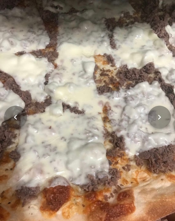 Cheesesteak Pizza