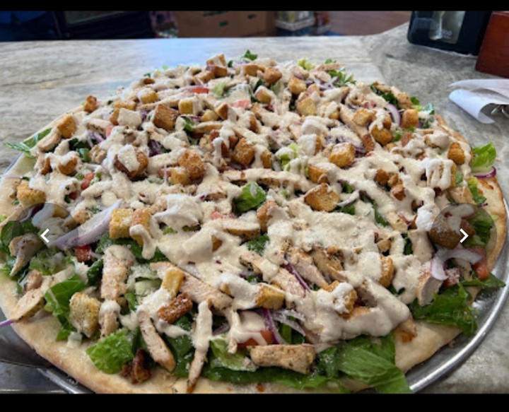 Chicken Caesar pie