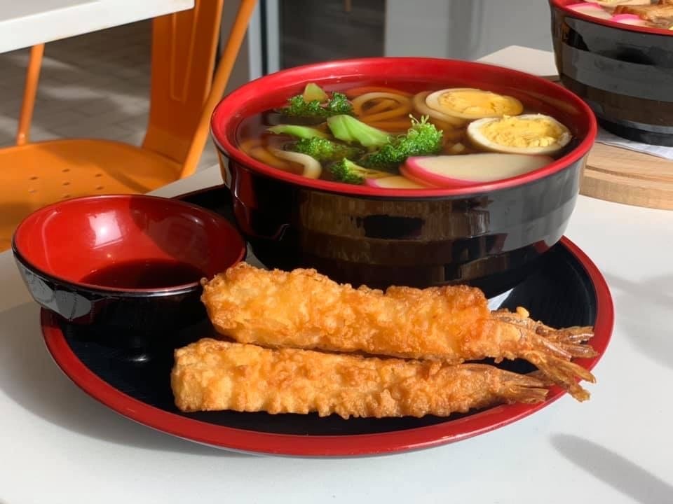 Udon - Shrimp Tempura