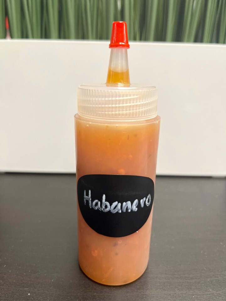 Habanero Sauce Bottle
