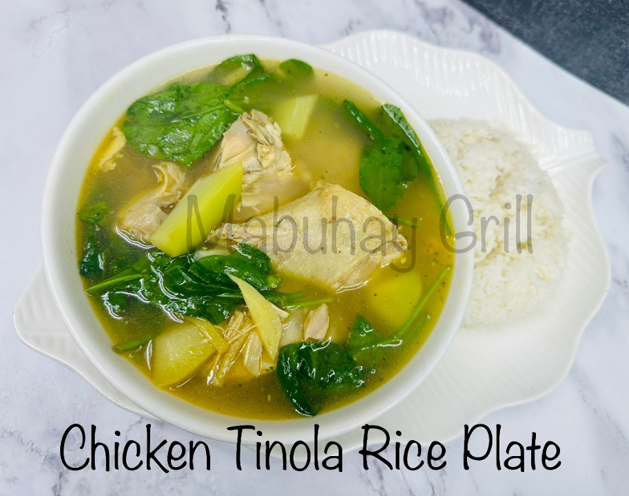 Tinola Chicken - Plate