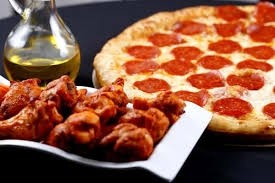 1 Large 2 Topping Pizza & 8pc Wings for $28.99!