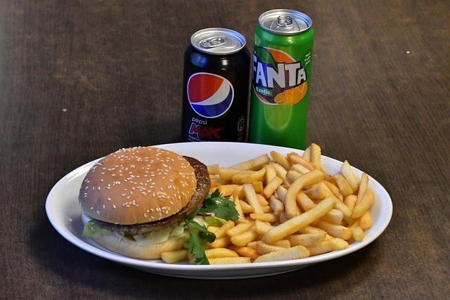 Chicken Sandwich + French Fries + Soda Can