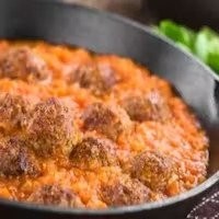 Side Meatballs with Marinara Sauce & Parmesan Cheese