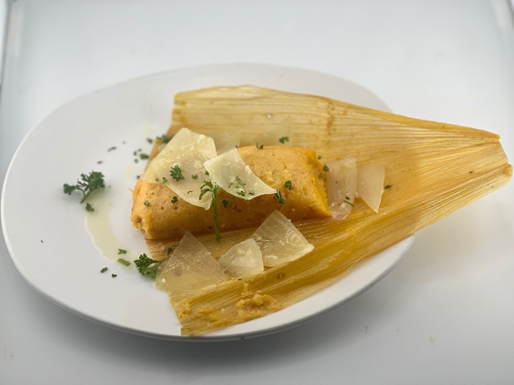 Cuban Tamal With Mojo Appetizer