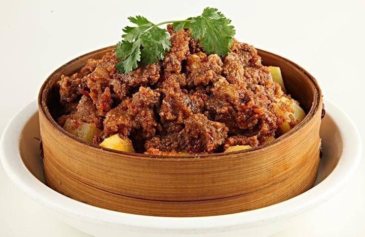 B0 Steamed Beef w. Rice and Spices Powder 粉蒸牛肉