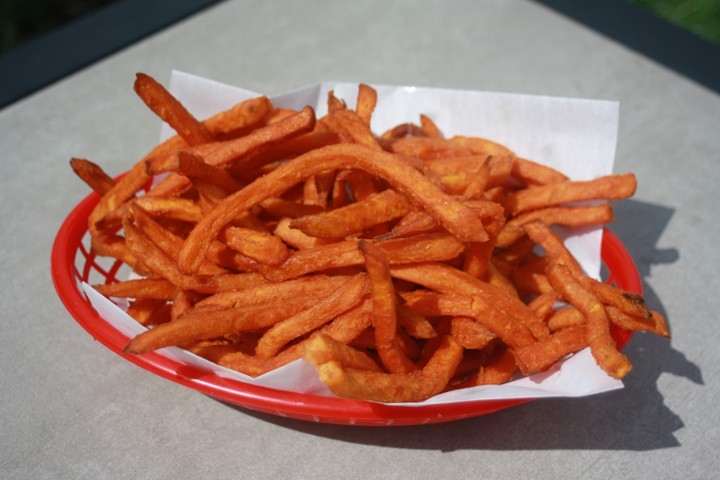 Sweet Potatoes Fries Basket