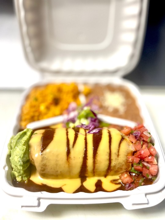 Burrito en Salsa Roja | spicy hot