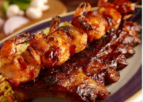 Ribs & Shrimp