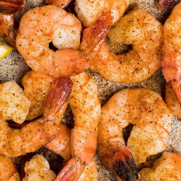 1/2 lb Steamed Shrimp (7)