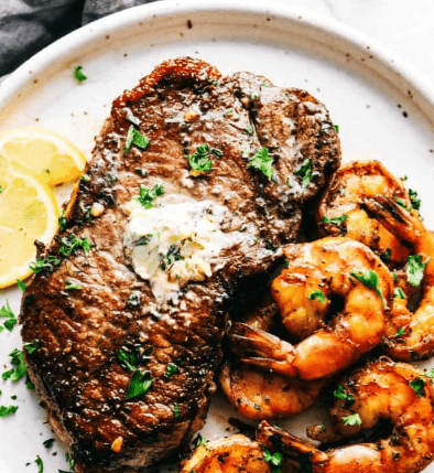Ribeye Steak & Shrimp