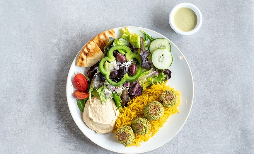 Falafel & Salad Plate Box