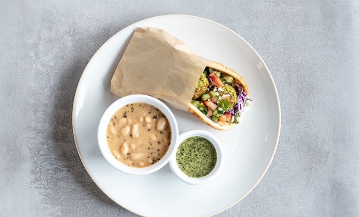 Baked Falafel Pita Box