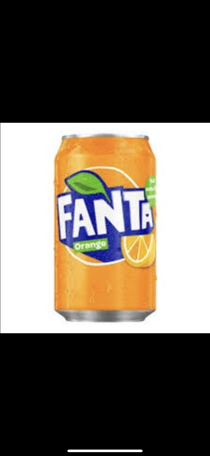 12oz Fanta Orange Can