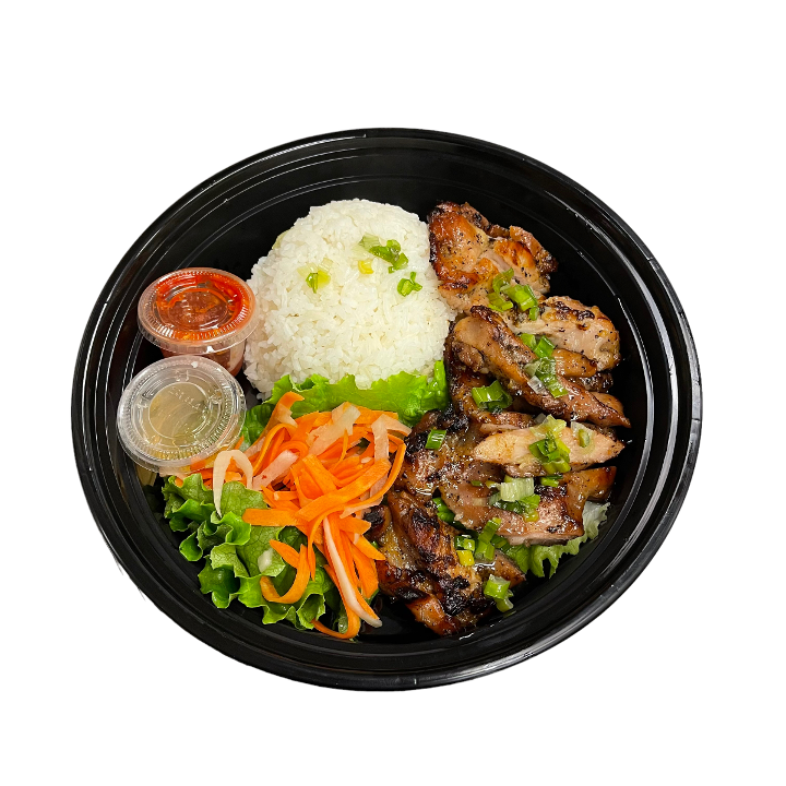 Grilled Chicken Rice plate