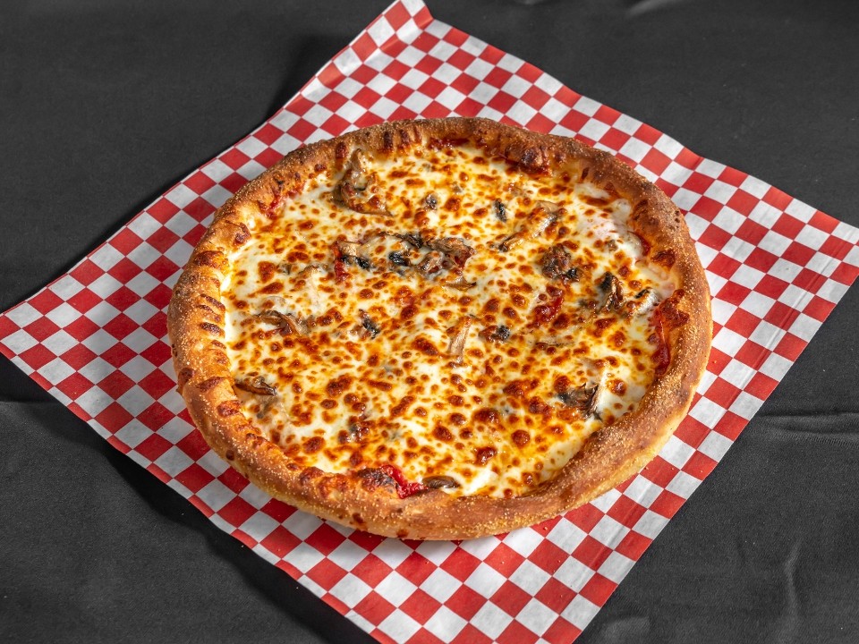 Pepperoni and Mushrooms Pizza - Medium