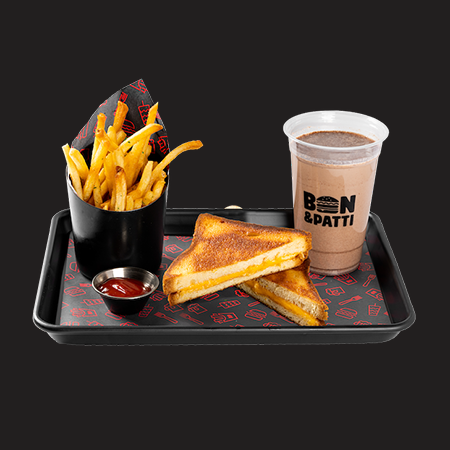 Kids Grilled Cheese Sandwich & Fries