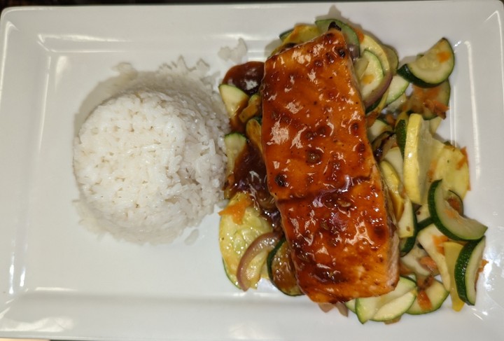 Korean BBQ Glazed Salmon